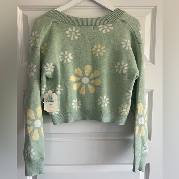 Altar'd State Floral Cardigan Sweater w/ Tank - Picture 7 of 8